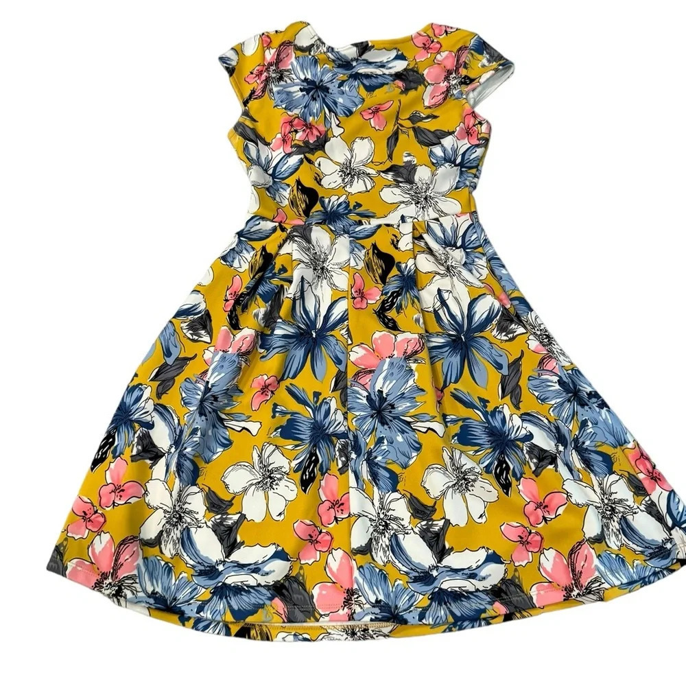 EUC Gorgeous Gilli Floral skater dress Small - Picture 2 of 5